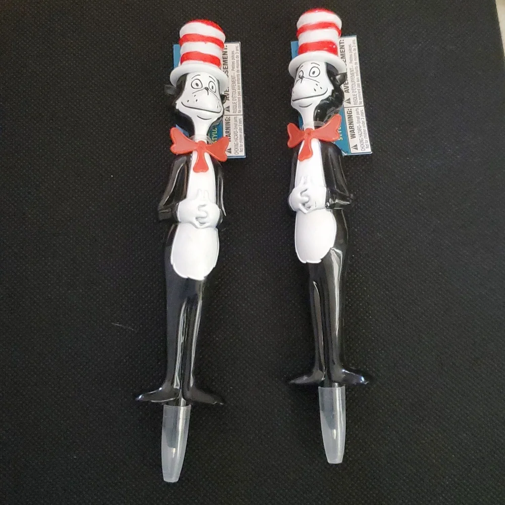 2 pack Dr Seuss Novelty pens brand‎ new